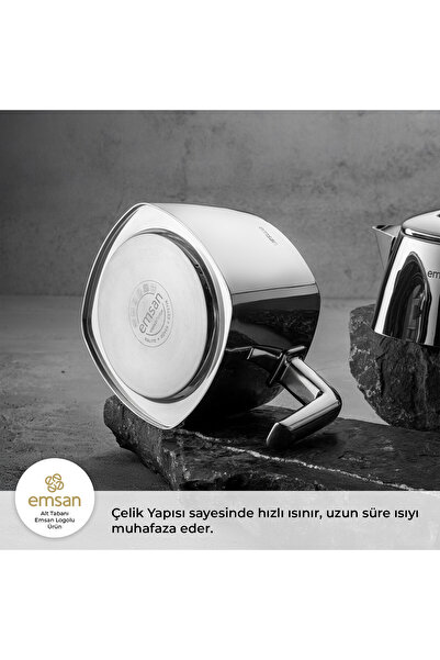 Emsan Tea Time Çaydanlık Takımı Small 0,7 Lt - 1,5 Lt