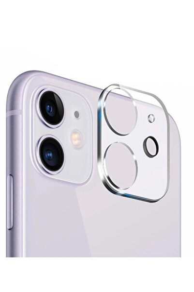 Genel Markalar Kamera Lens Koruyucu 3D iPhone 11 Uyumlu