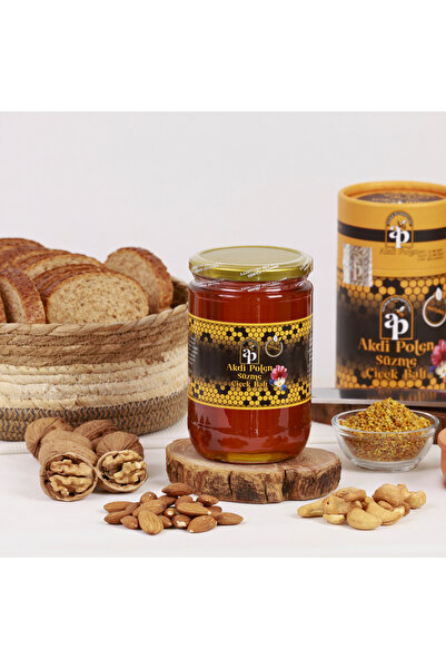 AKDİ POLEN Süzme Çiçek Balı 850g (Doğal)