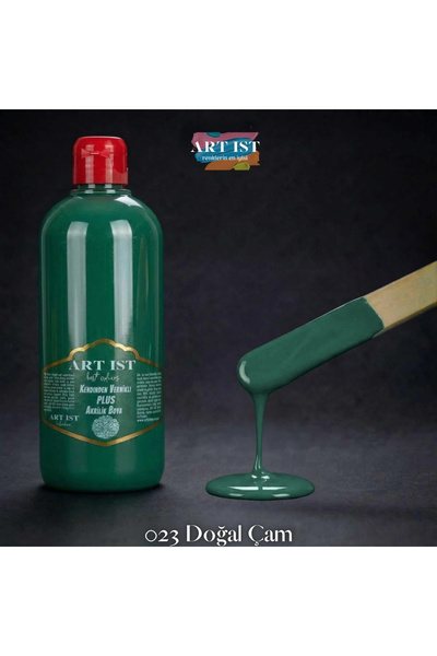 ART IST Kendinden Vernikli PLUS Su Bazlı Akrilik Boya 500ml - 023 DOĞAL ÇAM