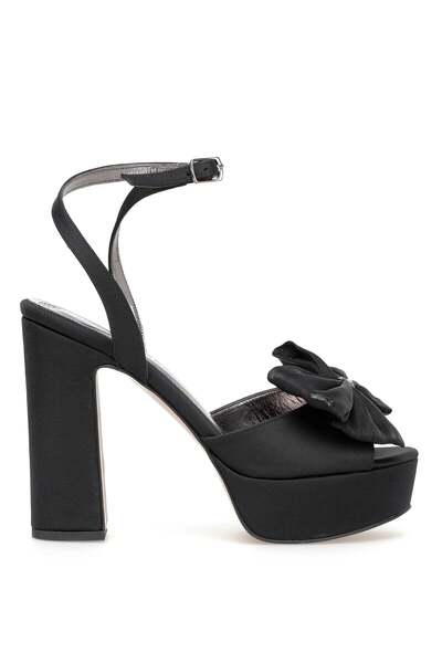 Ayakkabı Fuarı Elit PM08 K2039-2S Γυναικεία Παπούτσια Πλατφόρμας Μαύρα