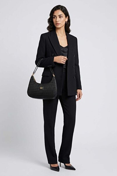 Guja 26YG1693 Γυναικεία τσάντα ώμου και χειρός Μαύρη