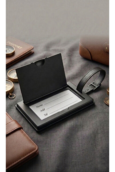 Boldy Ετικέτα βαλίτσας Lux με κάλυμμα - Ετικέτα αποσκευών - Ετικέτα τσάντας -...