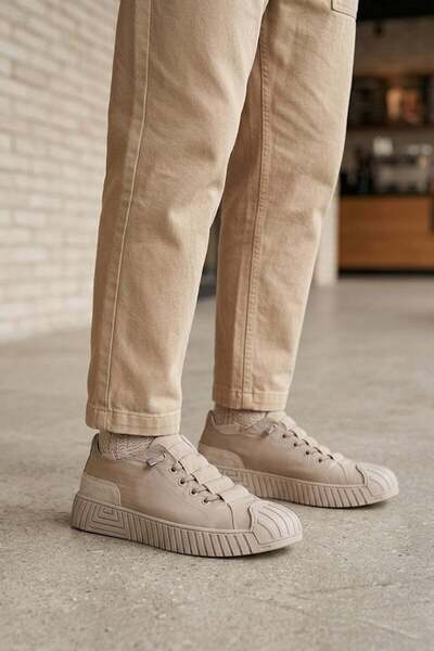 GAMELU VIGOR 26Y Ανδρικό Κλασικό Αθλητικό Παπούτσι Μπεζ