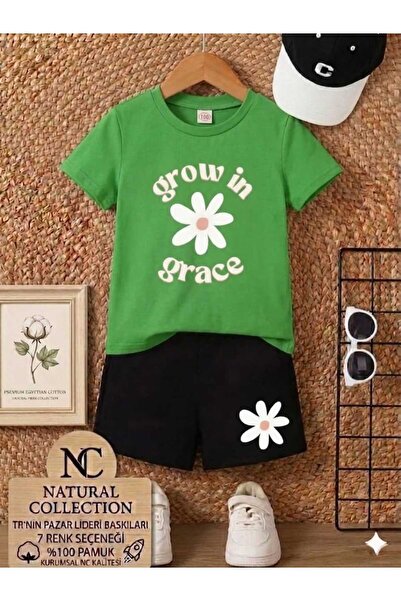 Nice Clothes Tricou și pantaloni scurți de vară pentru copii, unisex (imprime...