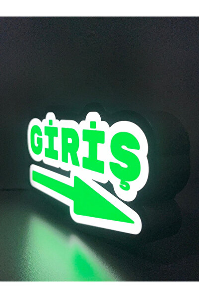 Printlux Giriş Tabelası Işıklı 3 D
