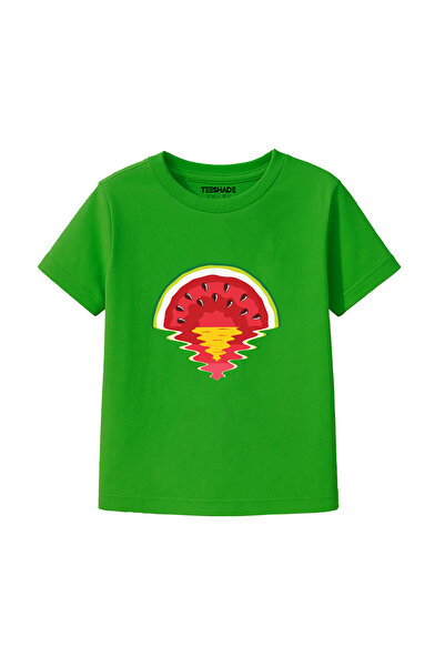 Yoo Street Watermellon Sunset T-Shirt for Unisex Kids 100% Cotton, Multiple C...