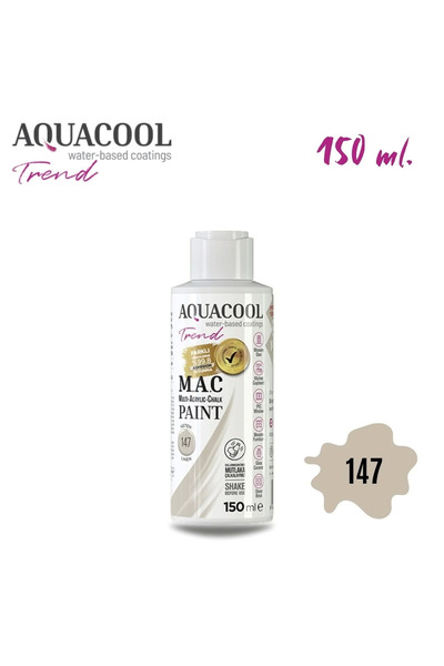 Genel Markalar Aquacool Multi Akrilik Boya 150ml 147 Keten