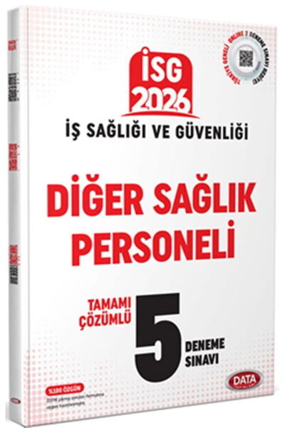 Data Yayınları 2026 İş Sağlığı Güvenliği Diğer Sağlık Personeli Çözümlü 5 Den...