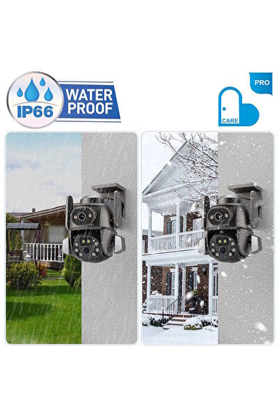 Midcom HİNA Dual Lens 360° Hareketli WiFi Ip Güvenlik Kamerası (CareCamPro) Uygulama