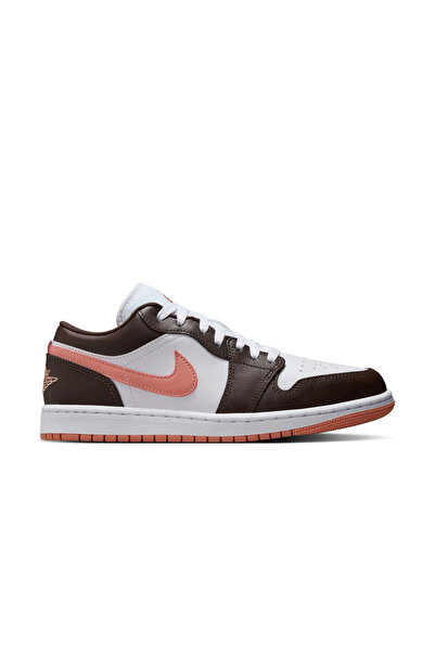 Nike Γυναικεία παπούτσια μπάσκετ Air Jordan 1 Low 'White Baroque Brown'