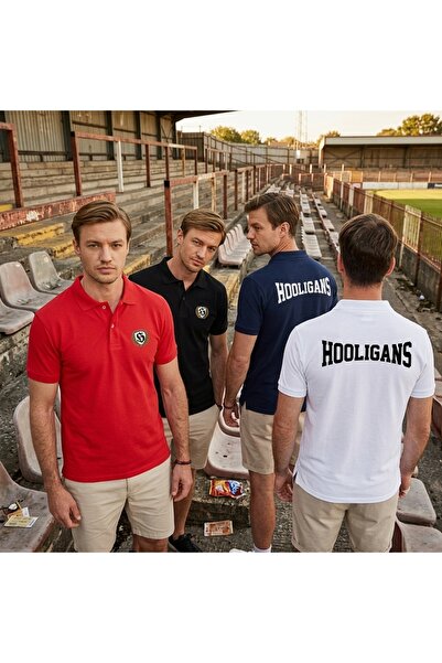 SARI Hooligans Polo Collar T-Shirt