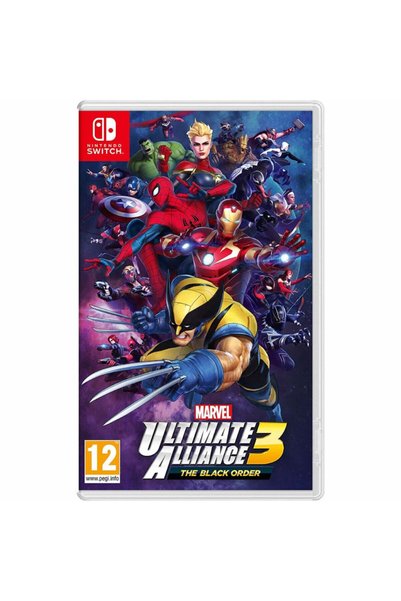 nintendo switch Marvel Ultimate Alliance 3: The Black Order Switch - FİZİKİ KARTUŞ GÖNDERİLİR