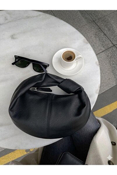 JASECO Knot Detailed Hobo Bag 29X20Cm