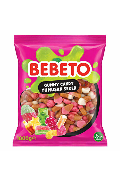 BEBETO Jelibon Tekli Paket 1 kg Küçük Dondurma