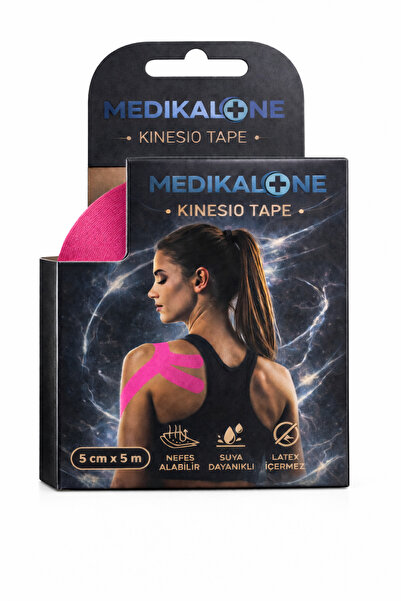 MEDIKALONE شريط كينيزيو (شريط كينيسيو) لتخفيف الآلام 5×5، شريط احترافي لدعم ا...