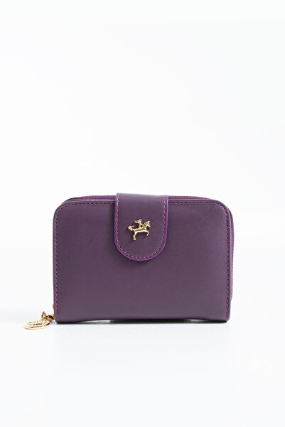 DEV 3 ADAM Nasbag Μωβ Γυναικείο Πορτοφόλι με Θήκη για Κάρτες και Θήκη για Κέρ...