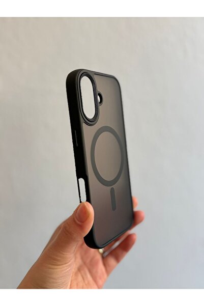 KaffCase iPhone 17 Uyumlu Kamera Çıkıntılı Magsafe Şarj Destekli Yumuşak Kena...