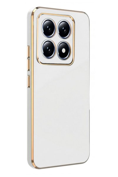 CEPSTOK Mi 14t / Mi 14t Pro Case with Edge Detail Soft Glossy Silicone