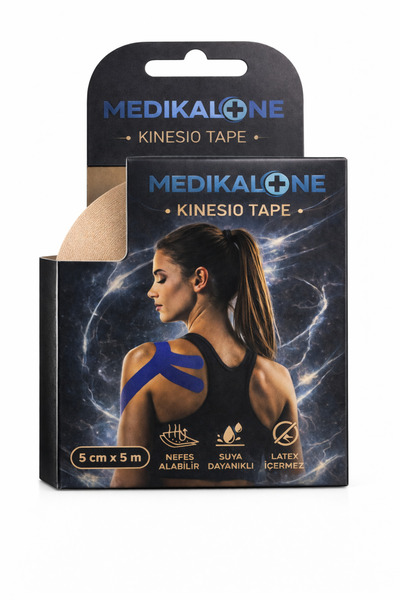MEDIKALONE شريط كينيزيو (شريط كينيسيو) لتخفيف الآلام 5×5، شريط احترافي لدعم ا...