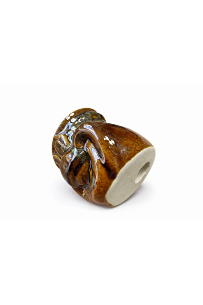 MR EDS L30 Turtle Bowl Nargile Lülesi – El Yapımı Phunnel Lüle 8 cm / 7.5 cm – Premium Seramik