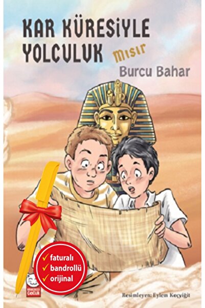 Kırmızı Kedi Yayınları Alfa Kalem+Kar Küresiyle Yolculuk - Mısır (Burcu Bahar...