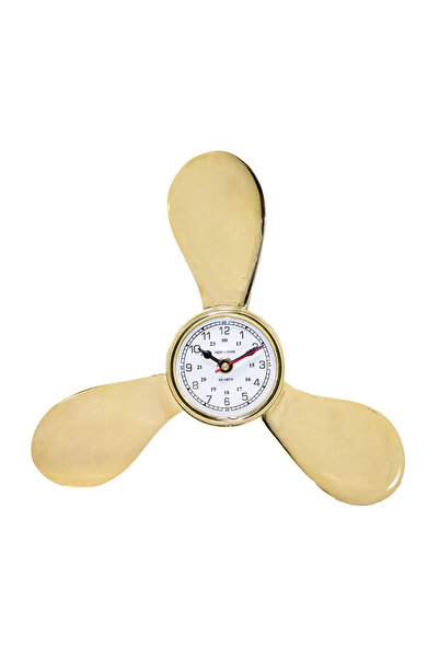 EASERA TİCARET Brass Wall Hanging Clock 2195/9