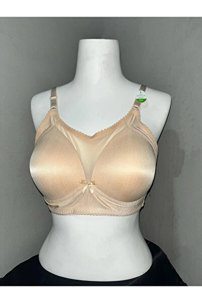 NERGIZ Women's C Cup Lace Detailed Gathering Bra