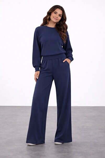 LACİVERT SWEAT PANTOLON TAKIM