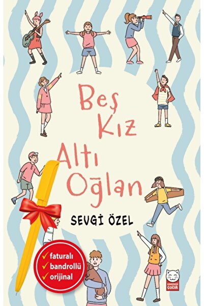 Kırmızı Kedi Yayınları Alfa Kalem+Beş Kız Altı Oğlan (Sevgi Özel) YENİ Deneme...