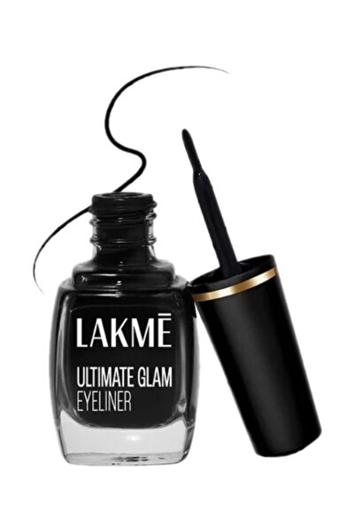 Lakme قلم تحديد العيون ألتيميت جلام، أسود، 9 مل