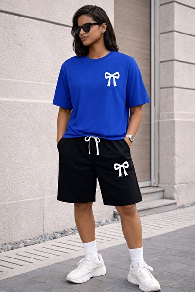 orwen life est. 2022 Συλλογή Bow Γυναικείο Σετ Σορτς Άνετη Εφαρμογή OVERSIZ Μ...