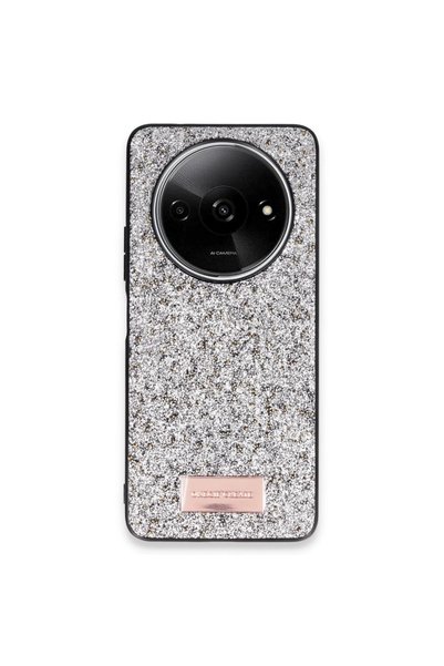 Generic Brand غطاء Onegif Xiaomi Redmi A3 4g اللامع - فضي