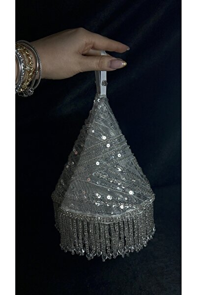 Bridal Luxe Albanian Handkerchief Bridal Handkerchief with Stones and Sequins...