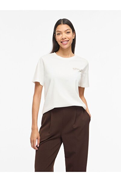 VILA T-Shirt VISYBILLA Rundhals