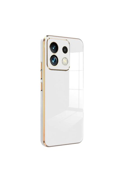 TheGencoo Xiaomi Redmi Note 13 Pro 5g Case Volet Silicone - White