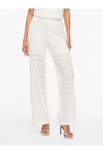 VILA Wide Leg Hose VIAMALINA High Waist