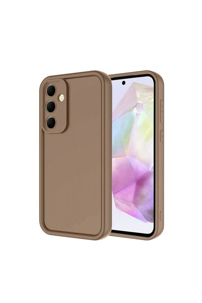 TheGencoo Samsung Galaxy A36 Case Viera Silicone - Brown