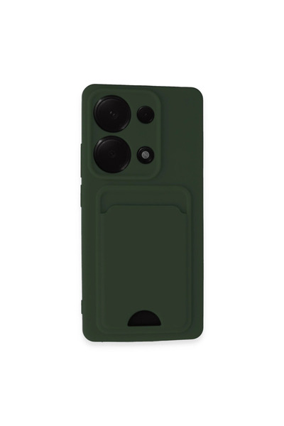 TheGencoo Xiaomi Redmi Note 13 Pro 4g Case Kelvin Silicone with Business Card...