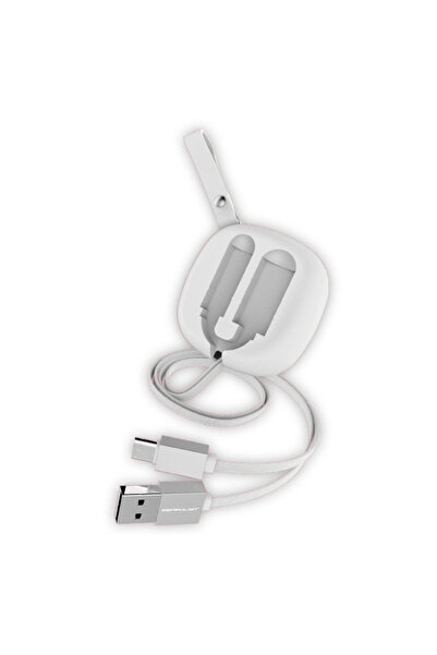 EASERA TİCARET كابل S79 Micro Usb 20 سم - 1 م 2 أ - أبيض
