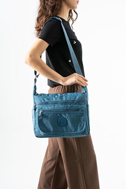 Baginn Klinkır Postman Σχολική Τσάντα με Χιαστί Λουράκι Μεγάλου Μεγέθους Τσάν...