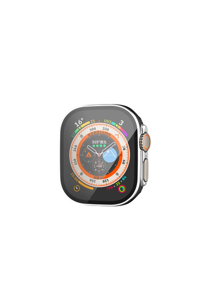 EASERA TİCARET Apple Watch Ultra 49mm Legend Glass Case Screen Protector - Bl...