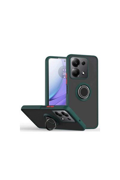 TheGencoo غطاء حماية سيليكون لهاتف شاومي ريدمي نوت 13 برو 5G مع حلقة مونتريال...