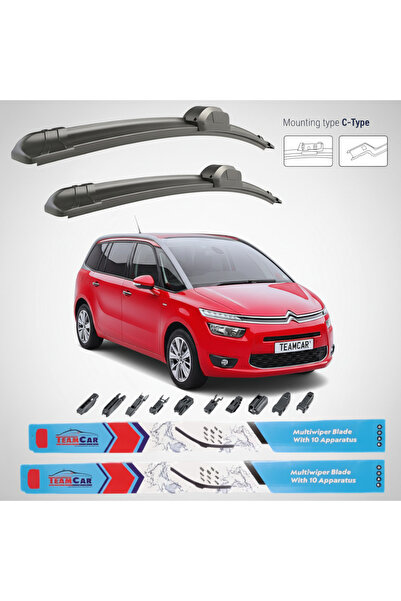 TEAMCAR Citroen C4 Grand Picasso II (2013–2016) Επίπεδες Υαλοκαθαριστήρες |  ...