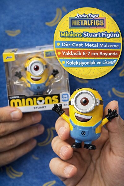 TOYFEST مجسمات جادا ميتالفيجز مينيونز ستيوارت المصنوعة من المعدن، لعبة قابلة ...