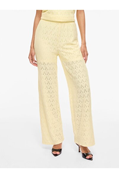 VILA Wide Leg Hose VIAMALINA High Waist