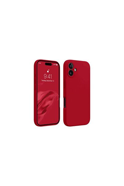 NewFace iPhone 16 Case First Silicone - Red