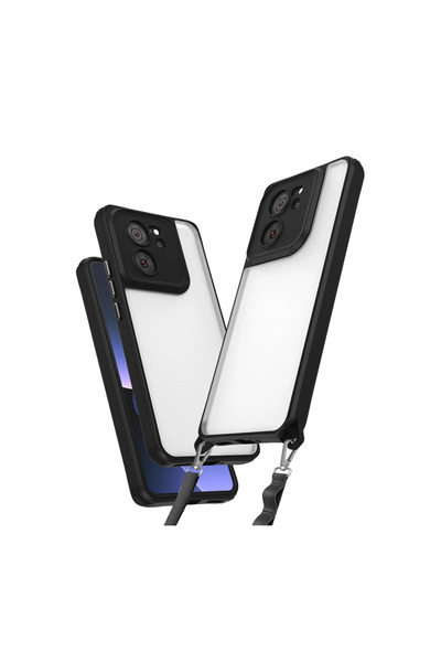 Generic Brand Xiaomi Mi 13t Pro Case Penta Silicone Case - Black