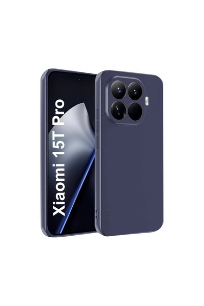 Generic Brand Xiaomi mi 15t pro first silicone - navy blue