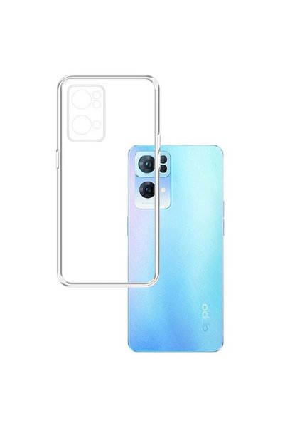 TheGencoo Oppo Reno 7 Lite Case Luxury Transparent Silicone